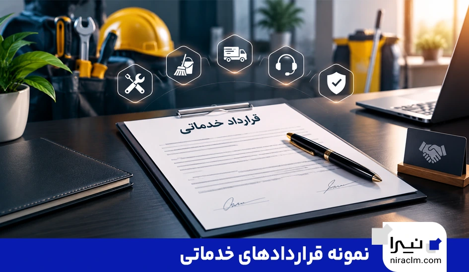 نمونه قراردادهای خدماتی